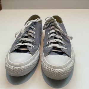 Light Blue Converse Size 7
